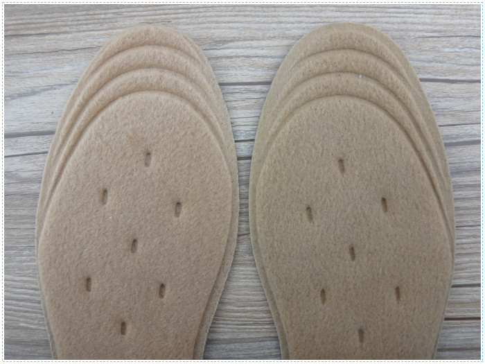 New Designed Wool Felt Heating Warm Insole Boot Warmer Inserts