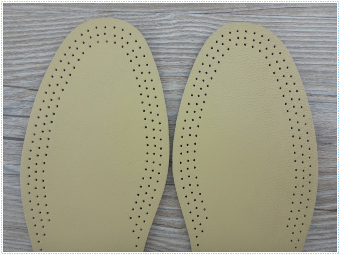 Natutal Breathable Lambskin Leather Insole Leather Insoles Canada