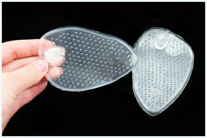 Hot Selling Silicone Forefoot Pad For Sandal Heel Gel Pads for Shoes