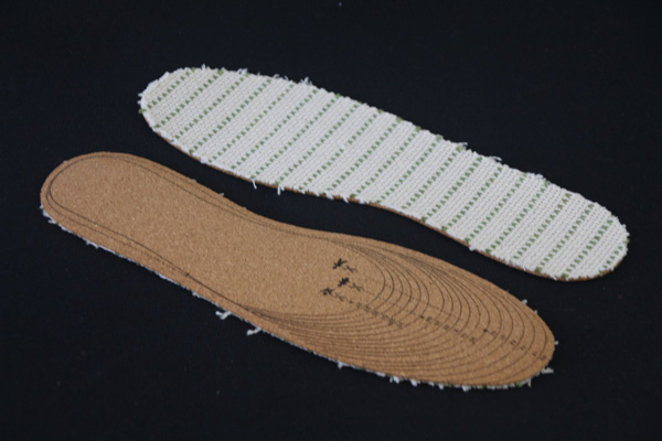 Breathable High Quality Unisex Comfortable Cork Run Insole 