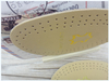 Shock Absorption Lampskin Leather Forefoot Pad Leather Insoles for Men's Shoes