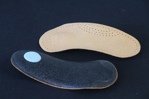 Leather Shoe Insole Replacement Painful Heel Pads